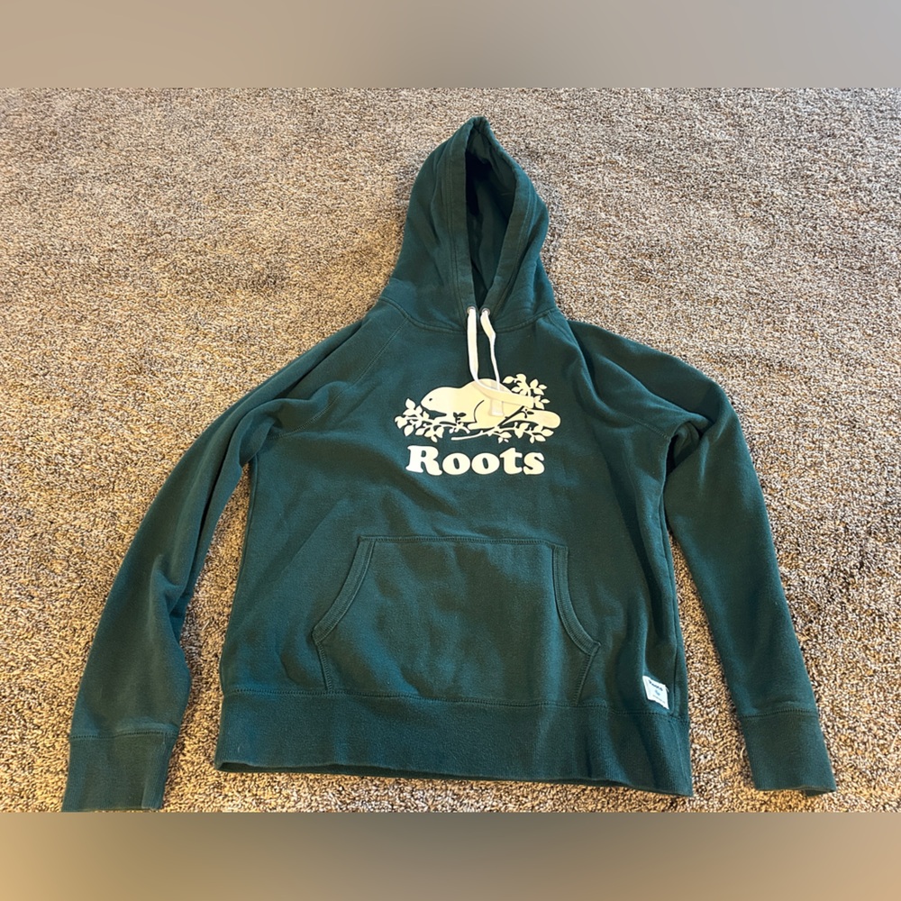 Green roots hoodie